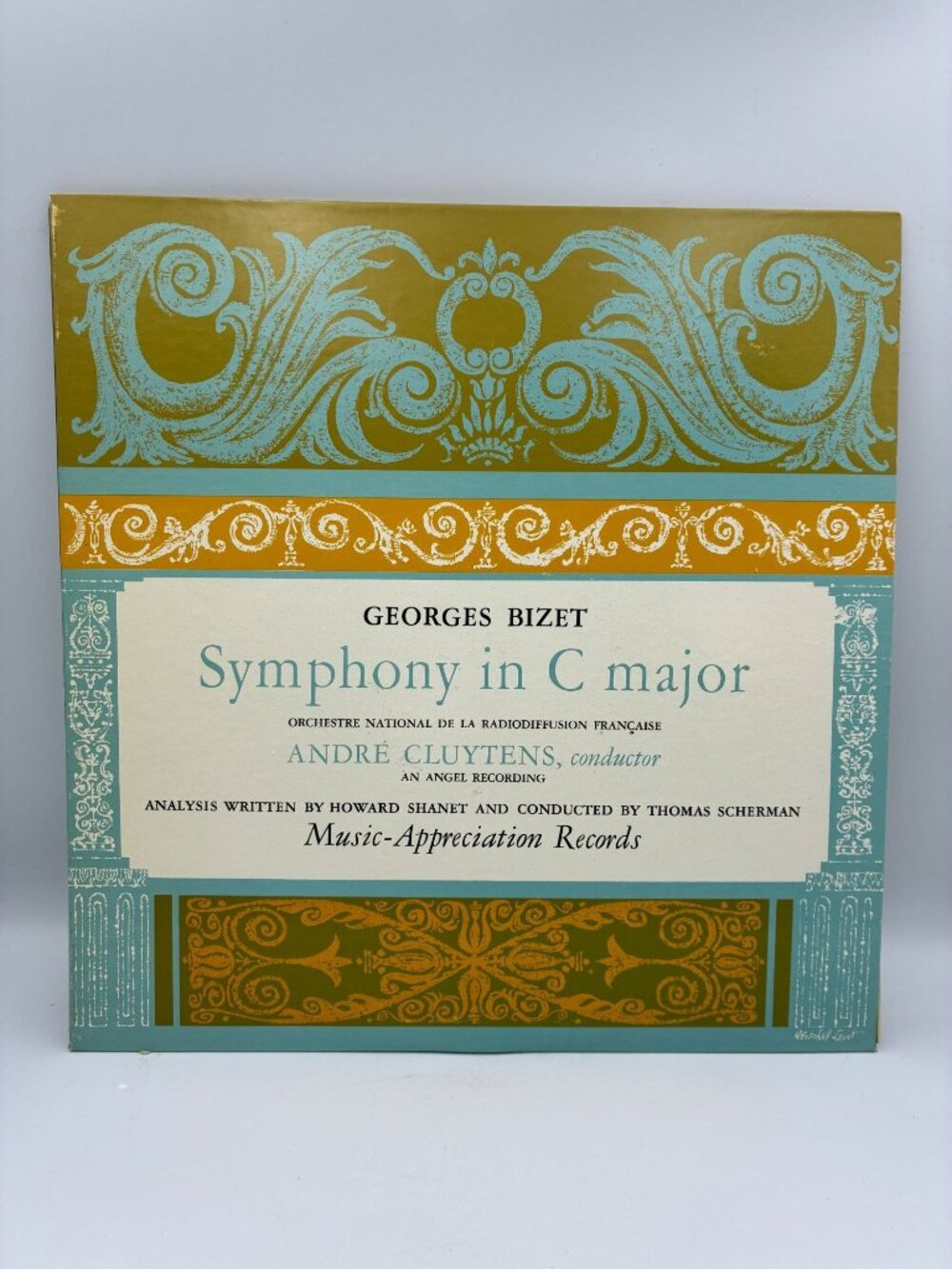 Georges Bizet Symphony In C Major 33 Vinyl LP André Cluytens Music-Appreciation